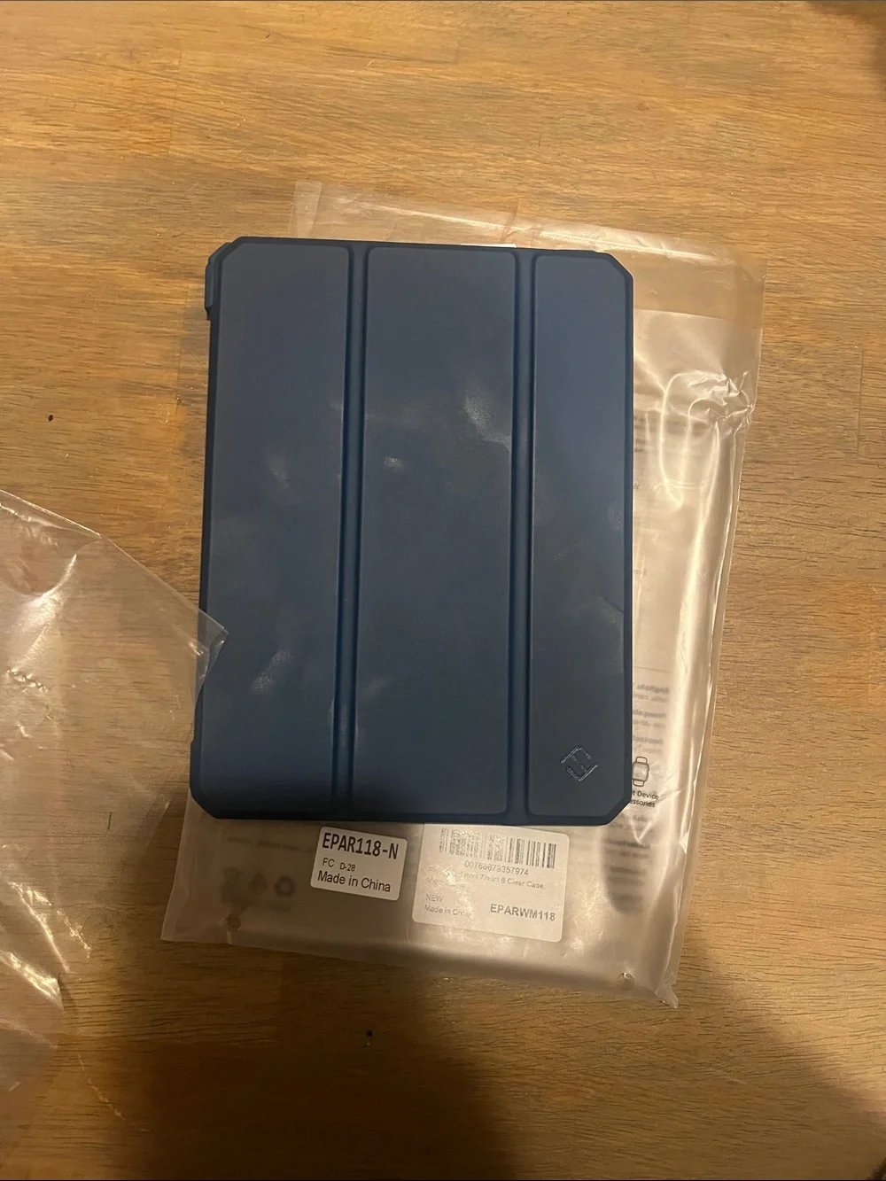 Blue Tablet Folio Case - iPad mini case